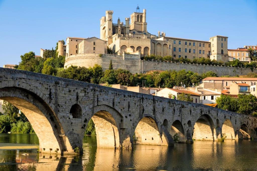 Charmant T2 Atypique, Renove, Confortable Beziers Exterior photo